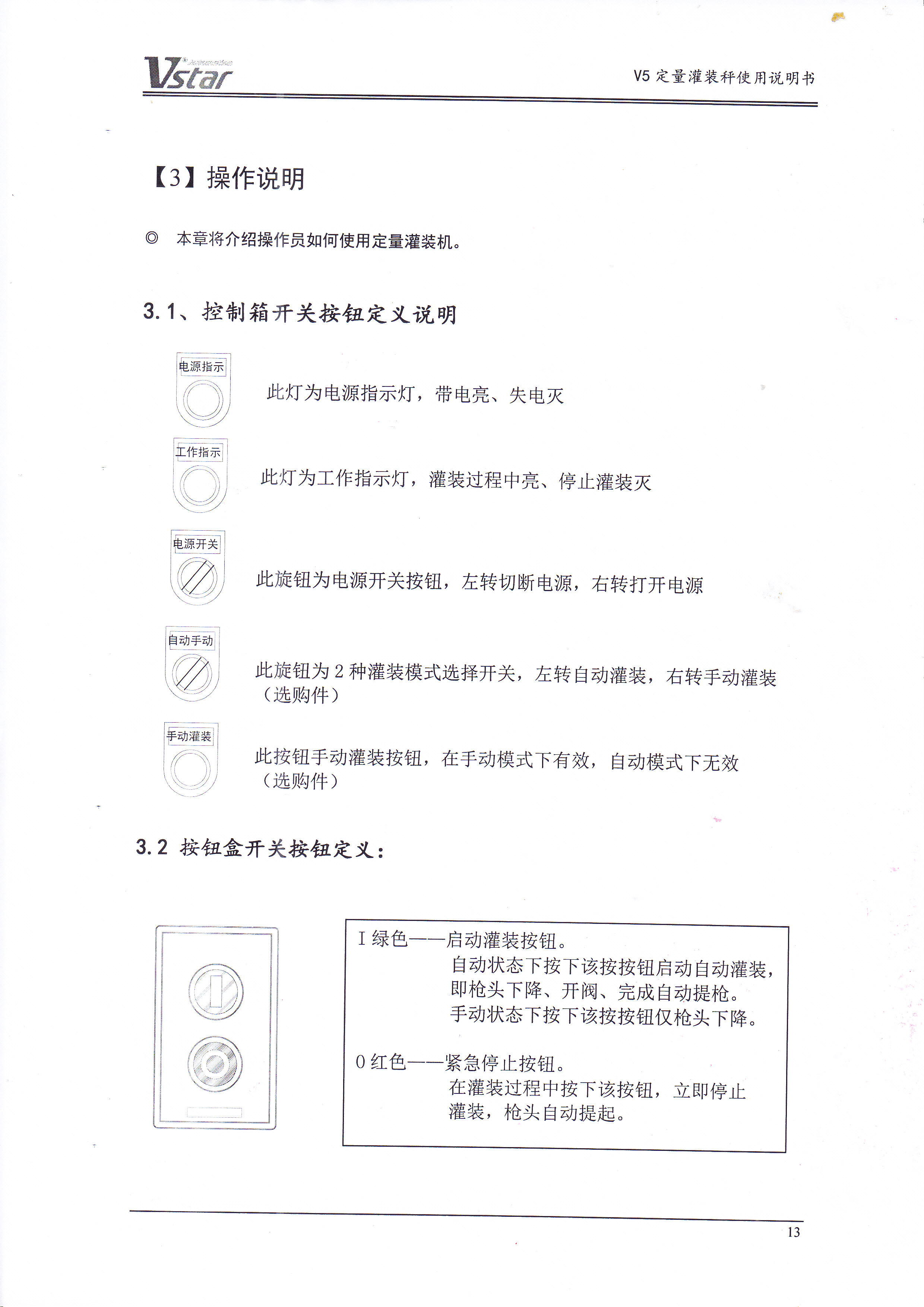 液體灌裝機操作說明書